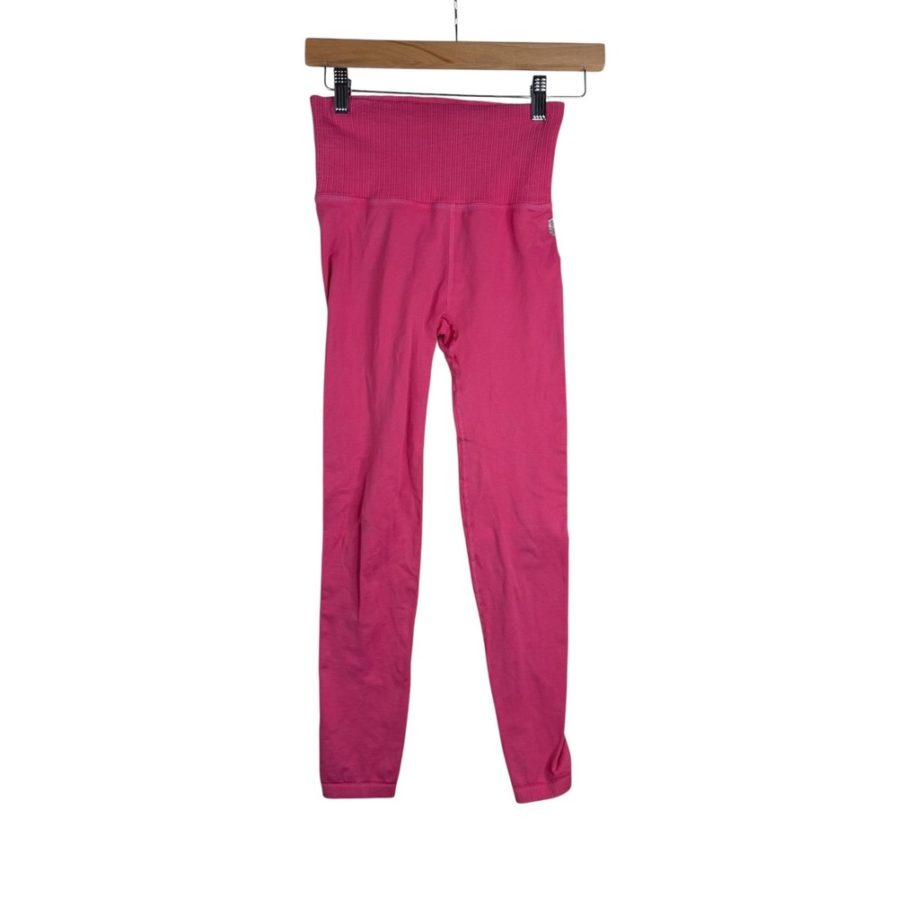 Free People Movement Good Karma 7/8 Leggings Tropical Pink Hot Pink Size Small